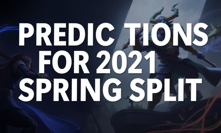 英雄聯盟賽事預測：2021年春季賽戰隊分析