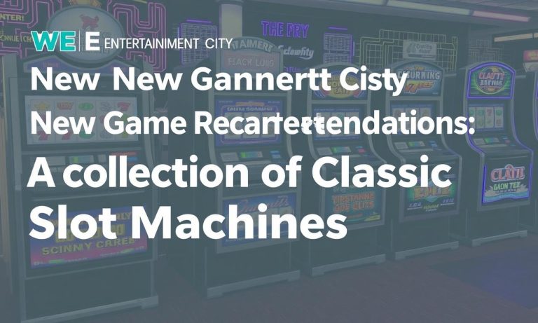 WE娛樂城全新遊戲推薦：經典老虎機大集合